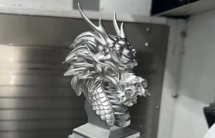 非標(biāo)定制：五軸龍首擺件實(shí)拍，鎮(zhèn)宅招財